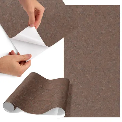 Produktbild von Möbelfolie 50x100 cm - Klebefolie Möbel - Selbstklebende Folie - Folie für Möbel - Möbelfolie Küche - Klebefolie Küche - Möbelfolie Schrank - Wasserdicht - Abwaschbar - Selbstklebend - Luftblasenfrei - Rückstandslos entfernbar - Herbstteppich