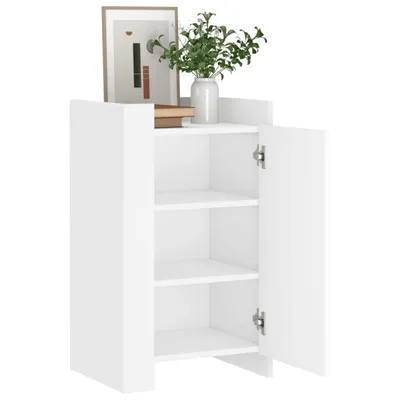 Image de vidaXL Sideboard Blanc 45x35x75 cm Bois composite