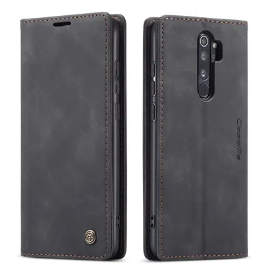 Obrázek produktu pro Redmi Note 8 Pro Pouzdro, RetroPolyuretanKožené Pouzdro, Kapsy na Karty, Magnetické Uzavírání, Pouzdro s Funkcí Stojánku pro Xiaomi Redmi Note 8 Pro černé
