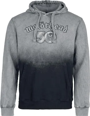 Produktbild von Motörhead Kapuzenpullover Herren 50 Years grau L