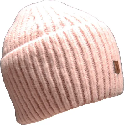 Produktbild von Faera Wintermütze weicher Warmer Grobstrick Beanie Mütze Strickmütze Herren Damen Uni 78 Rosa