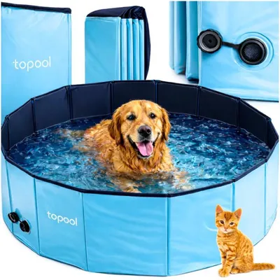 Immagine prodotto di Piscina da giardino per cani Topool IL23148, dimensioni 100 × 30 cm, superficie antiscivolo