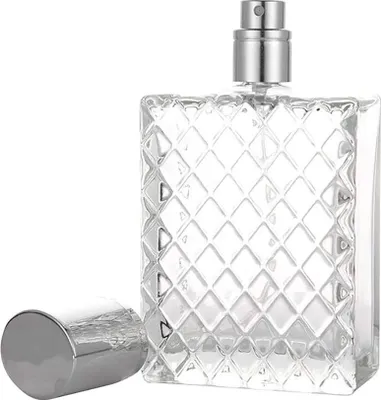 Produktbild von Phayee Parfum Flakon leer 100ml, Nachfüllbarer Parfümzerstäuber,für die Reise, perfektes, transparentes Reisezubehör