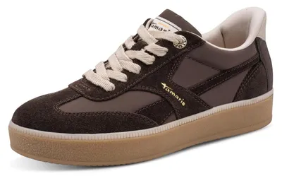 Produktbild von Tamaris Damen Wide FIT Sneaker mit Step-In, Mocca, 38