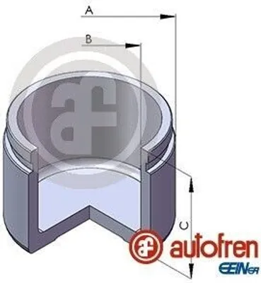 Produktbild von AUTOFREN SEINSA Bremssattel-Kolben für RENAULT 5 (122) 45mm Stahl