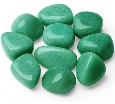 Productafbeelding van Groene aventurien polijstenstenen, 100 gram. Geneeskrachtige kristallen voor sieraden maken en decoratie