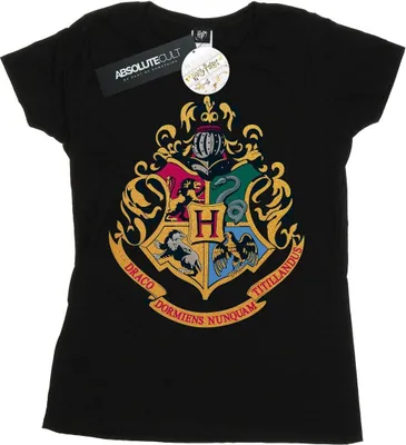Produktbild von Harry Potter - "Hogwarts" T-Shirt für Damen BI23667 (XXL) (Schwarz)