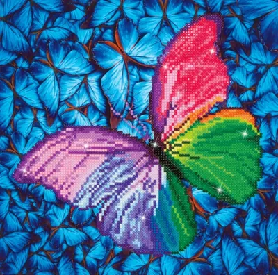 Produktbild von Diamond Dotz Schmetterling 30,5 x 30,5 cm