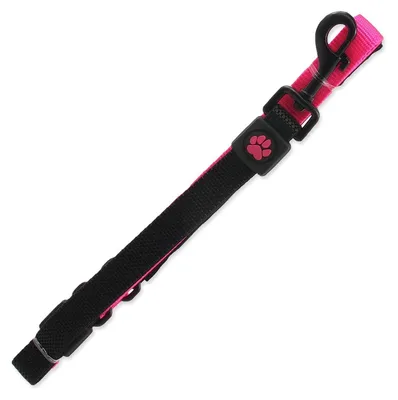 Obrázok produktu pre Vodítko DOG Bungee neoprénové dlhé ružové M 1 ks
