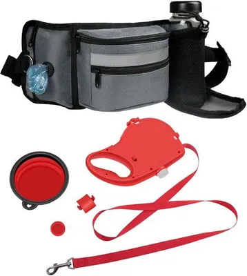 Produktbild von Hundetrainingstasche, tragbare Leckerli-Tasche für Hunde, multifunktionale Hundekotbeutel-Tasche