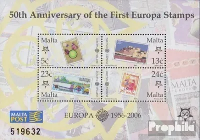 Produktbild von Briefmarken Malta 2006 Mi Block32 (kompl.Ausg.) postfrisch Europamarken