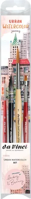 Image de Pinselset Aquarelle urbaine 4er-Set