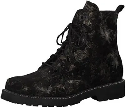 Produktbild von S.OLIVER [WOMEN] 5-5-25234-23/093 BLACK FLOWER Schnürstiefel  HW 19/20, Spocc:39