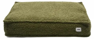 Produktbild von CAFIDE Cuadra Hundebett Fleece Grün M, 76 x 60 x 15 cm
