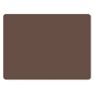 Produktbild von MuchoWow® Mauspad Mousepad Braun - Dunkel - Farben 40x30 cm - Mousepads - Maus Mat - Pad - Mausunterlage - Anti Rutsch