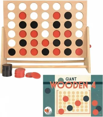 Produktbild von Egmont Toys Riesen 4 gewinnt Holz