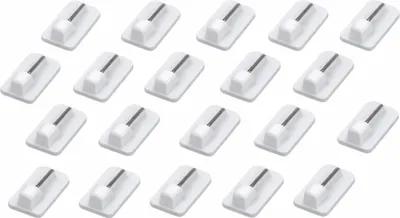 Produktbild von 20 Haken für Scheibengardinen