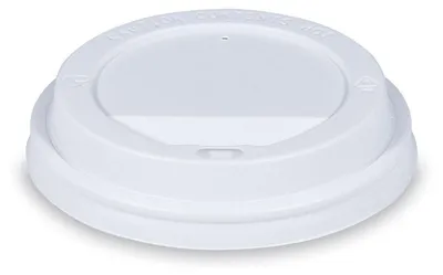 Produktbild von 500x Domdeckel weiß für Pappbecher WX-762.. WX-766.. WX-768.. mit 90 mm Ø