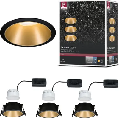 Produktbild von Paulmann LED Einbauleuchte Cole 3er-Set