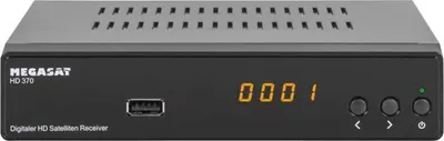 Produktbild von Megasat HD 370, AAC-LC, DVB-S, DVB-S2, 576i, 1080p, 100-240 V, 50/60 Hz, 12 W