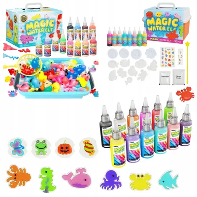Zdjęcie produktu dla Kreatywne Wodne Zwierzątka Zestaw Diy Magiczny Kuferek