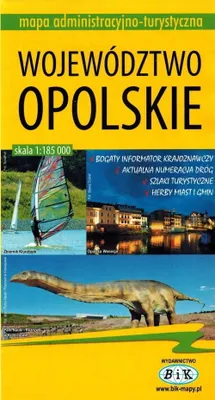 Productafbeelding van Provincie Opole. Administratieve en toeristische kaart, schaal 1:185.000
