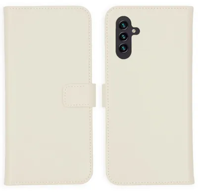 Imagen del producto de Funda de Cuero Auténtico tipo Libro para Samsung Galaxy A13 (5G) / A04s - Greige