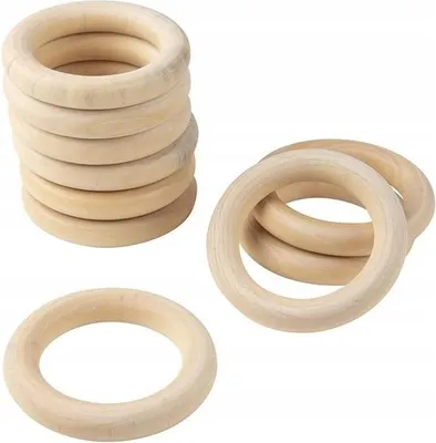 Produktbild von Makramee Ring 55mm - 5 Stück