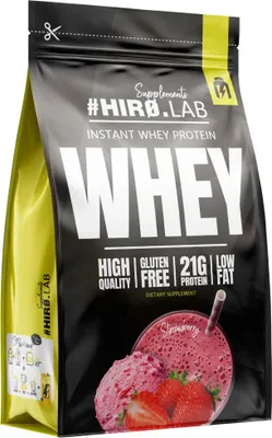 Produktbild von Hero.Lab | Instant Whey Protein | High Quality Whey Concentrate Strawberry
