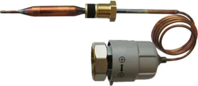 Produktbild von Danfoss thermo. Stellantrieb mit Standardfühler (TR) für PTC2+P, 1 Stk.