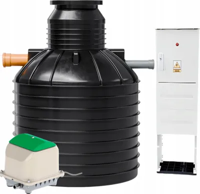 Zdjęcie produktu dla JFC Oczyszczalnia Biologiczna HYDRO H2 3400L SBR | Dmuchawa | Skrzynka