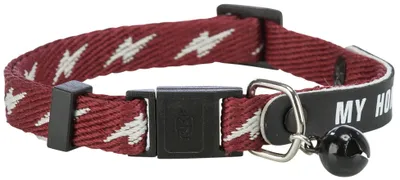 Produktbild von Trixie Katzenhalsband mit Adresslasche und Blitzmotiv