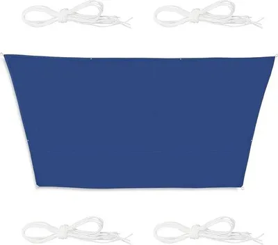 Produktbild von Famanu Schattensegel Trapezform UV-Schutz 3x4m - Dunkelblau