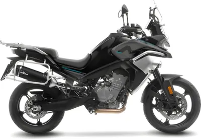 Produktbild von LeoVince LV One Evo Black Slip-On Auspuff für HUSQVARNA NORDEN 901