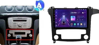 Obrázok produktu pre Autorádio Ford S Max S-MAX, hlasové ovládanie s AI, Carplay a 4G