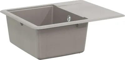 Immagine prodotto di Lavello Grigio 560 x 460 mm 80% Quarzo e 20% Resina