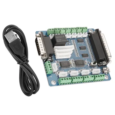 Produktbild von MACH3 5-Achsen-Schrittmotor-Treiber, MACH3 5-Achsen-Schrittmotor-Controller, 5-Achsen-Schrittmotor-Treiber, 5-Achsen-Schrittmotor-Treiber-Controller, 5-Achsen-Schrittmotor Breakout Board