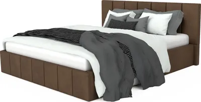 Produktbild von Muralo PREMIUM POLSTERBETT für Schlafzimmer Polsterbett mit Bettkasten und Gasdruckfeder Bett mit Polsterkopfteil Doppelbett 160x200 Bett mit Stauraum Braun