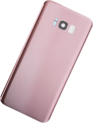 Produktbild von Für Samsung Galaxy S8 Plus G955F Akkudeckel Back Cover Mit Kameralinse Pink