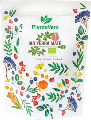 Produktbild von Organic Yerba Mate aus Brasilien| Einzi-gartige -Qualität | Enthält 95% Blätter | Klassisch, hochwertig & stark 900G