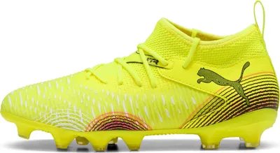 Produktbild von Puma Kinder Future 8 Match FG/AG Fussballschuhe - 108143, Farbe:Gelb, Kinder Schuhe:34