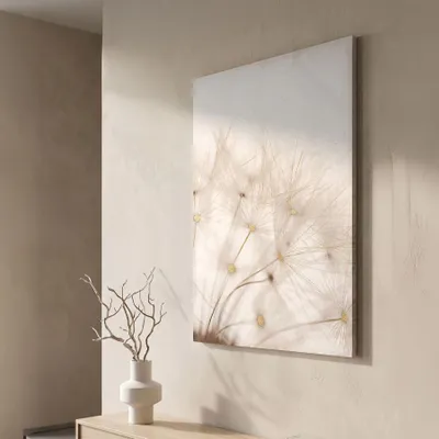 Obrázok produktu pre Viacfarebná tlač na plátne kvet 80x3x120 cm