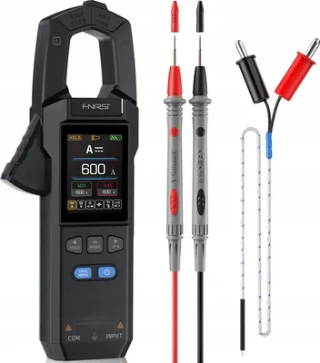 Obrázek produktu pro Digitální multimetr, univerzální klešťový měřič Fnirsi DMC-100 AC DC NCV TFT