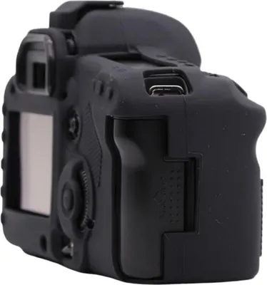 Produktbild von INF Silikon Kamera Schutzhülle für Canon EOS M200 - Schwarze Abdeckung