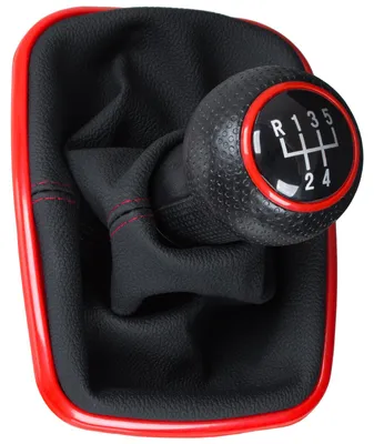 Obrázok produktu pre VW Golf IV 97-06 Radiaca páka + 5-stupňová 23 mm červený rám