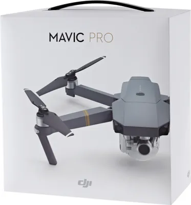 Produktbild von DJI Mavic Pro Quadcopter Drohne mit Kamera, grau