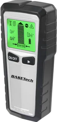 Produktbild von Basetech Ortungsgerät OG-430 TO-6481299 Geeignet für Holz, nicht eisenhaltiges Metall, spannungsführende Leitungen, eis