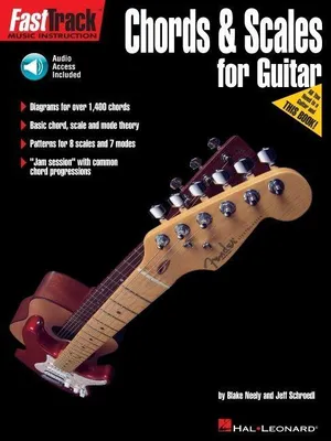 Produktbild von Fasttrack Guitar Method - Chords & Scales Book/Online Audio
