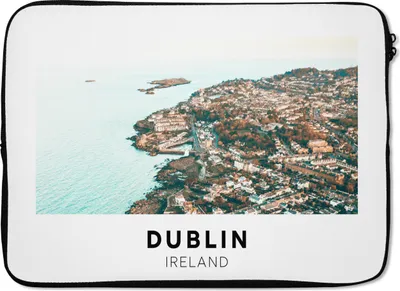 Produktbild von MuchoWow® Laptop Hülle 14 ZollDublin - Irland - Architektur Laptoptasche - Laptoptasche - Stoßsicher - Schutzhaube