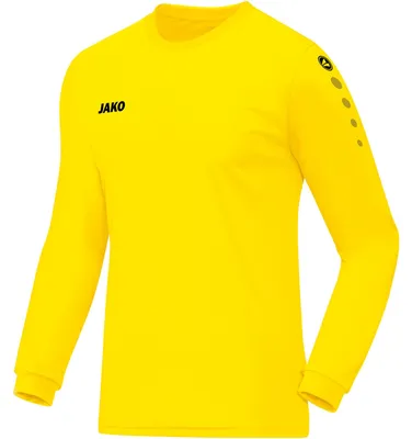 Zdjęcie produktu dla JAKO Team Jersey z długim rękawem dla dzieci citro 128
